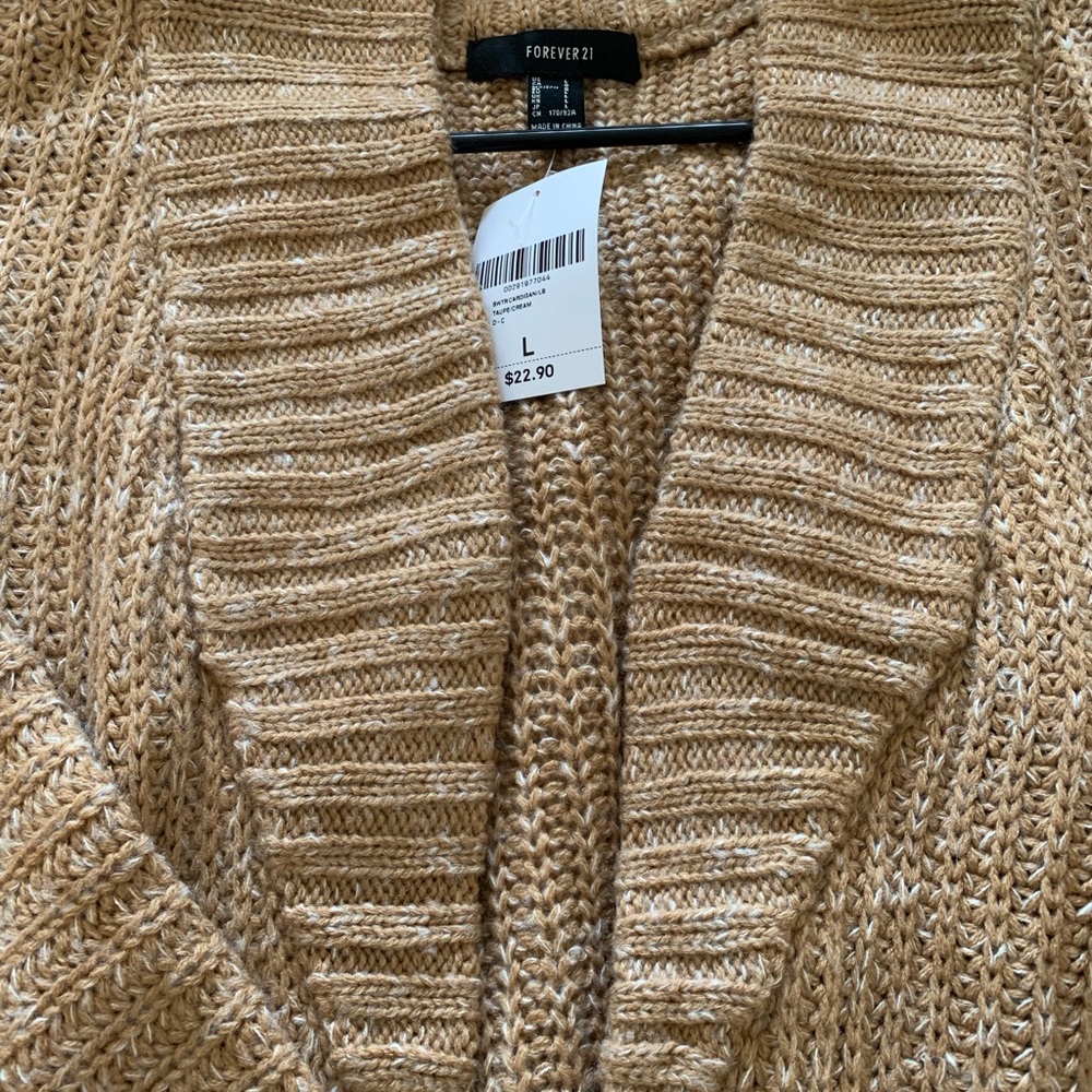 Sweater cardigan